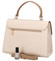 Dámska kabelka do ruky svetlobéžová - DIANA & CO Perforny