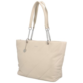 Dámska kabelka cez plece béžová - DIANA & CO Glandys