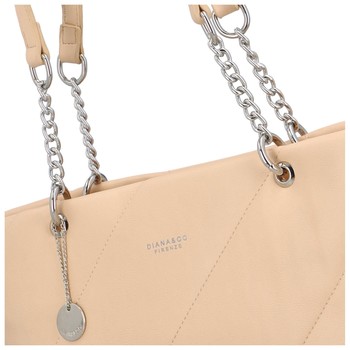Dámska kabelka cez plece púdrová - DIANA & CO Glandys