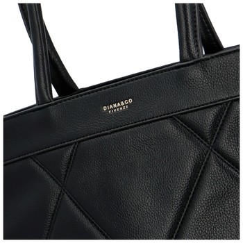 Dámska kabelka cez plece čierna - DIANA & CO Blend