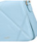 Dámska crossbody kabelka nebesky modrá - DIANA & CO Bleneded