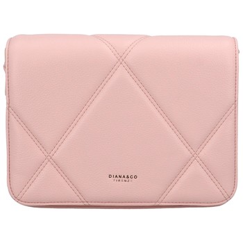 Dámska crossbody kabelka svetloružová - DIANA & CO Bleneded
