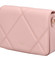 Dámska crossbody kabelka svetloružová - DIANA & CO Bleneded