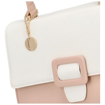 Dámska kabelka púdrovo biela - DIANA & CO Kombis