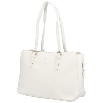 Dámska kabelka cez plece biela - David Jones Brina