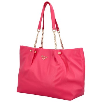 Dámska kabelka cez plece fuchsiová - David Jones Konteer