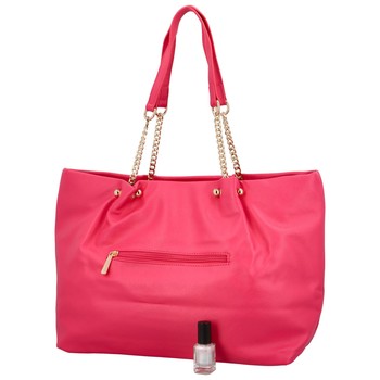 Dámska kabelka cez plece fuchsiová - David Jones Konteer