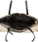 Dámska kabelka cez plece béžovo čierna - David Jones Textall