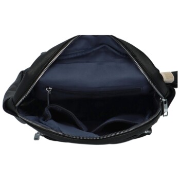 Dámsky batoh kabelka čierny - Maria C Otoros