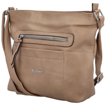 Dámska crossbody kabelka béžová - Coveri Capris