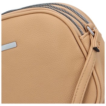 Dámska crossbody kabelka camel - Maria C Vilena