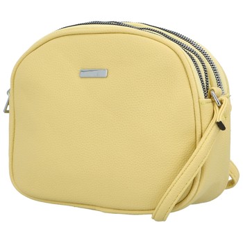 Dámska crossbody kabelka svetlo žltá - Maria C Vilena