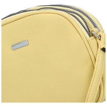Dámska crossbody kabelka svetlo žltá - Maria C Vilena