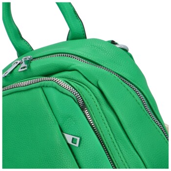 Dámsky mestský batoh kabelka zelený - Maria C Intro
