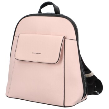 Dámsky batoh kabelka svetlo ružový - Silvia Rosa Jersil