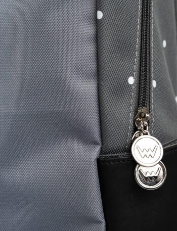 Dámsky moderný batoh sivý - Vuch Maxel
