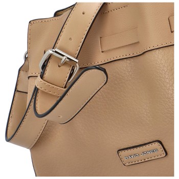 Dámska crossbody kabelka camel - David Jones Afras