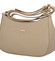 Dámska crossbody kabelka saffiano tmavobéžová - David Jones Boaty