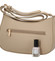 Dámska crossbody kabelka saffiano tmavobéžová - David Jones Boaty