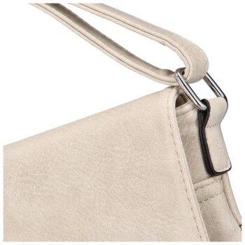 Dámska crossbody kabelka svetlo béžová - Romina Louly