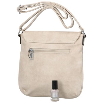 Dámska crossbody kabelka svetlo béžová - Romina Louly