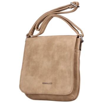 Dámska crossbody kabelka pieskovo béžová - Romina Louly