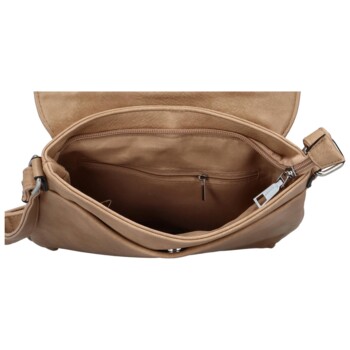 Dámska crossbody kabelka pieskovo béžová - Romina Louly