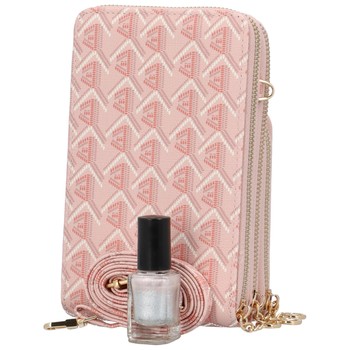 Dámska peňaženka vrecko na mobil svetlo ružová - Coveri Luii