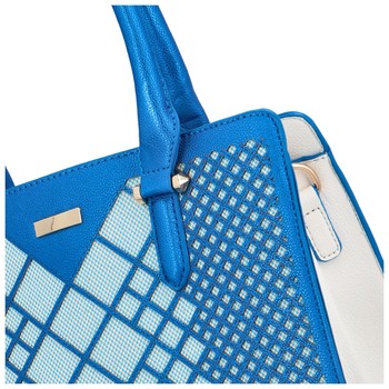 Dámska kabelka cez plece modrá - Maria C Remini
