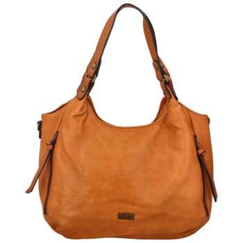 Kabelka do ruky aj cez rameno svetlo hnedá - Coveri Luisa