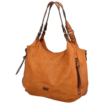 Kabelka do ruky aj cez rameno svetlo hnedá - Coveri Luisa