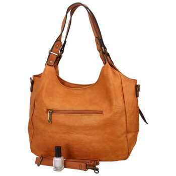 Kabelka do ruky aj cez rameno svetlo hnedá - Coveri Luisa