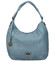 Dámska kabelka cez rameno bledo modrá - Coveri Simpla
