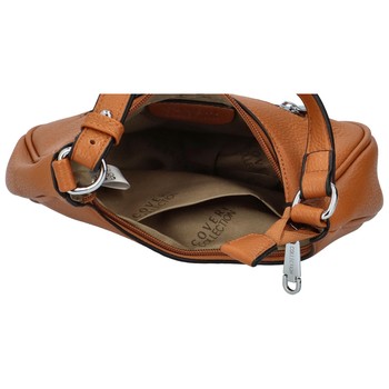 Malá kabelka v štýle gondola svetlo hnedá - Coveri Venetia