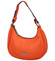 Malá kabelka v štýle gondola oranžová - Coveri Venetia