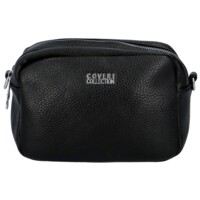 Dámska crossbody kabelka čierna - Coveri Alenzo