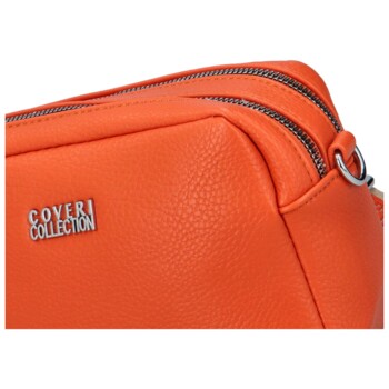 Dámska crossbody kabelka oranžová - Coveri Alenzo