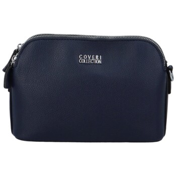 Pevná dámska crossbody kabelka tmavo modrá - Coveri Layla