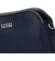 Pevná dámska crossbody kabelka tmavo modrá - Coveri Layla