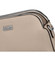 Pevná dámska crossbody kabelka taupe - Coveri Layla