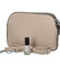 Pevná dámska crossbody kabelka taupe - Coveri Layla
