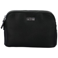 Pevná dámska crossbody kabelka čierna - Coveri Layla