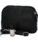 Pevná dámska crossbody kabelka čierna - Coveri Layla