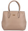 Dámska kabelka do ruky taupe - Coveri Patri