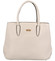 Dámska kabelka do ruky svetlo béžová - Coveri Patri