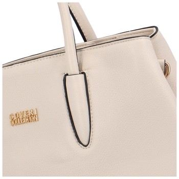 Dámska kabelka do ruky svetlo béžová - Coveri Patri