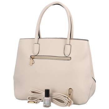 Dámska kabelka do ruky svetlo béžová - Coveri Patri