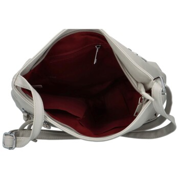 Dámska crossbody kabelka šedá - Herisson Emiana