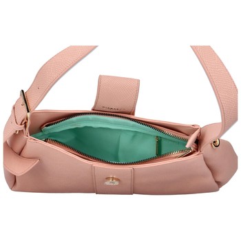 Dámska kabelka cez rameno ružová - DIANA & CO Olilika 