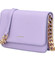 Dámska crossbody kabelka svetlofialová - DIANA & CO Berefy Snake